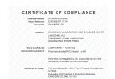 E320386-20111114-CertificateofC合格證明書(shū)ompliance000